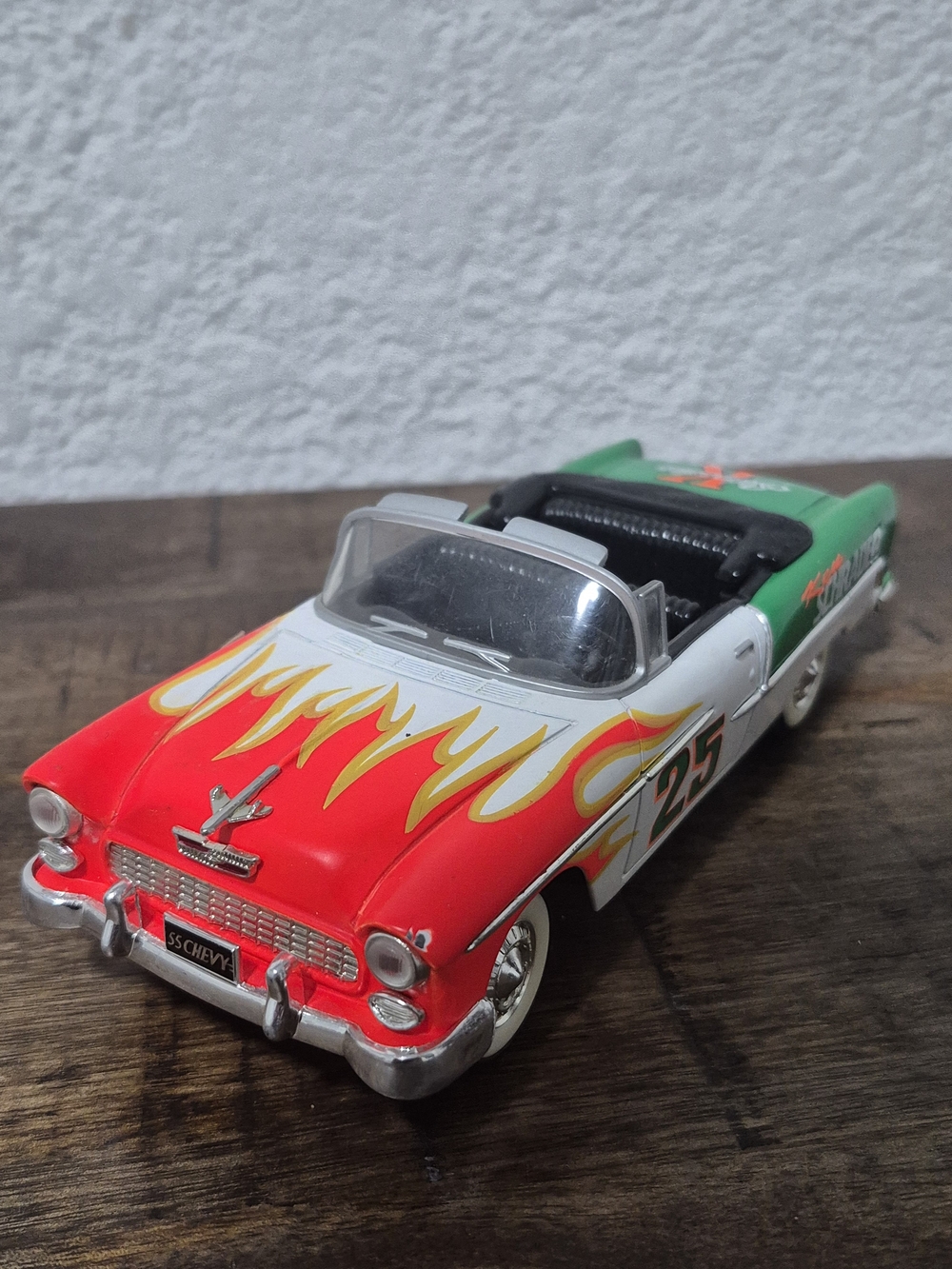 Red and Green Flame Convertible Toy Car - Kids Toys